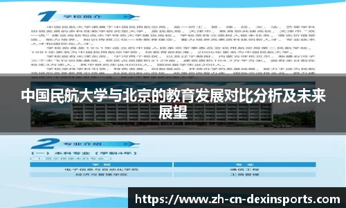 中国民航大学与北京的教育发展对比分析及未来展望